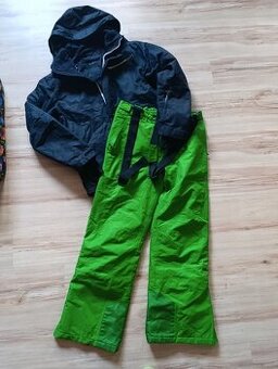 Lyžařské kalhoty+bunda,vel.M