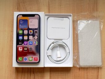  APPLE iPhone 12 mini 64GB Purple - ZÁRUKA - TOP STAV