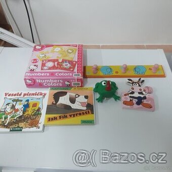 Knihy leporela puzzle knihy první čtení