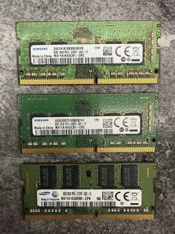 Ramky do notebooku sodimm DDR4 8GB