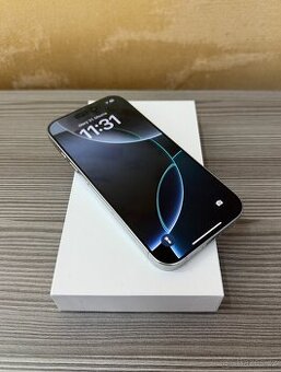 Apple iPhone 16 Pro 256GB bílý titan, 100% baterie