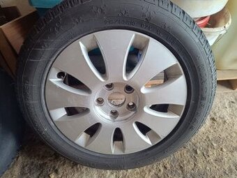 Alu kola-5x112..6.5J R16 ET 50 + zimní pneu 215/55 R16