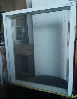 Okna pevná 9 ks s ALU rámem tlustým 10cm a dvojitým zasklení