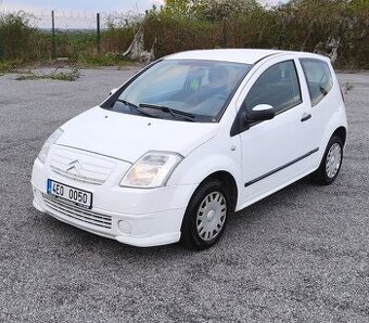 Citroen C2 1,4 HDi 50 kW r.v. 05/2001, 1x klíč, 2 sady kol