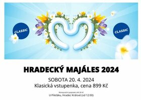 2x vstupenka Majáles Hradec Králové