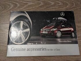Prospekt brožura Mercedes, modelová řada W169 A-Class