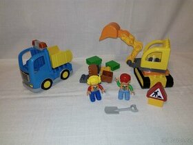 Lego Duplo Pásový bagr a náklaďák 2 10812