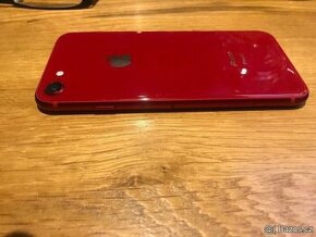 Iphone 8 RED top stav + sklo