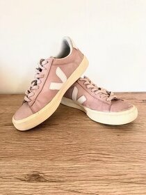 Růžové boty Veja Campo