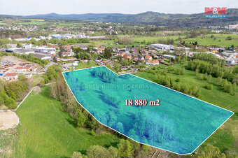 Prodej pozemku k bydlení, 18880 m², Otovice