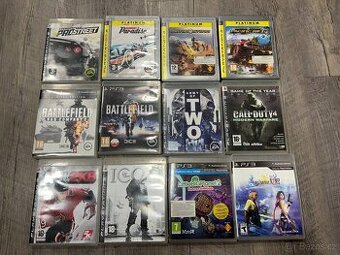 Prodám 12 her na PS3 - 200kč/ks