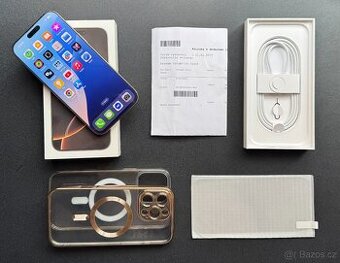 Apple iPhone 16 Pro Max / 256 GB / V záruce do 1/2027.