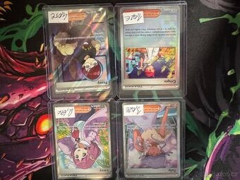 Vzácné i obyčejné kartičky Pokémon