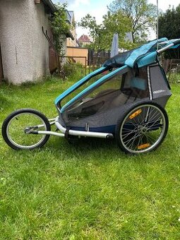 Croozer Kid for 1 – vozík za kolo + jogging set