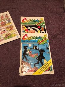Časopisy Čtyřlístek z r.1991, r.1992 a 1993 - 1