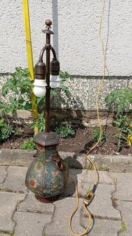 Stolní lampa Cloisonne
