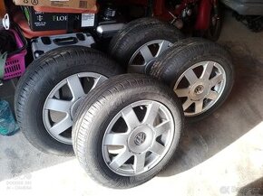 ALU kola včetně pneu 205/60 R 15 H
