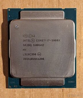Intel Core i7 5960X Extreme Edition 8 jádro s HT. s. 2011