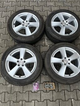 Alu kola 5x108 R18 s pneu (zimní Continental 225/55)