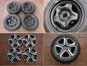 Zimní sada disky kola originál Citroen 4x108 6,5Jx16 ET20
