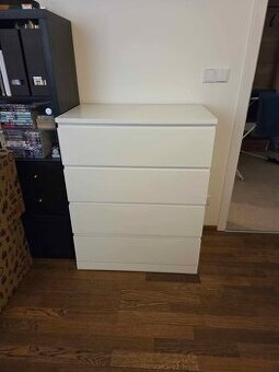 IKEA Bílá komoda MALM
