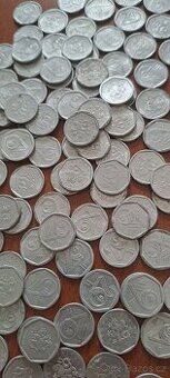 Prodám mince 10 harer a 20 harer