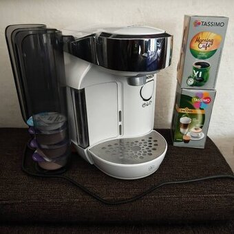 Kávovar Bosch Tassimo + náplně