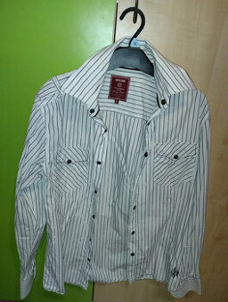 Košile vel. S se stříbrnou nití. Jack&Jones