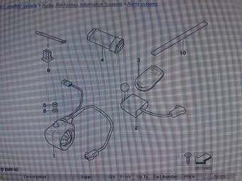Kompletní alarm BMW R1200 2002 a mladší
