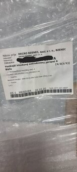 Nové venkovní parapety