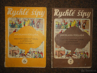 Rychlé šípy - 5 sešitů - 1969 -71