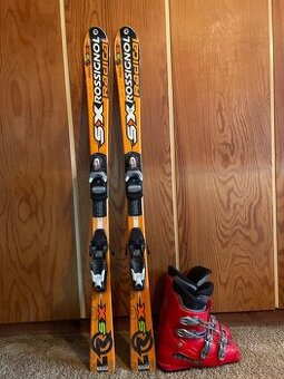 Set lyží SX Rossignol Radical a bot Salomon
