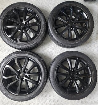 Alu kola 5x112 , zimní pneu 225/45/17