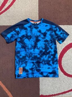 Modré bekkin tričko 158/164
