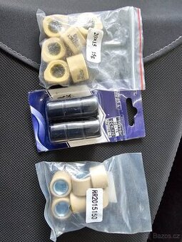 nové válečky variátoru 20x15 2x 15g + 1x 16g např. Honda PCX
