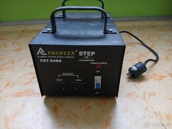 trafo menic napeti z 120v na 230v, vykon 5000w