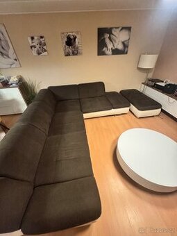 Luxusní rohová sedačka 300×180 cm – rozklad + úložný prostor - 1