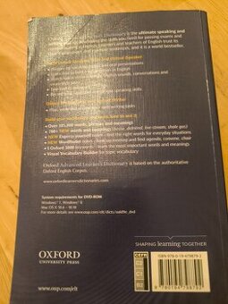 Oxford Advanced LD 9th edition slovník