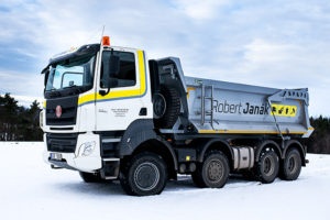 ŘIDIČ nákladního vozidla Tatra Phoenix 8x8