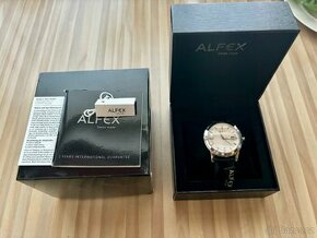 Pánské hodinky oblekovky Alfex (Swiss Made), Quartz