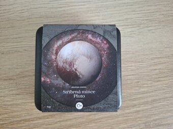 Stříbrná mince Mléčná dráha - Pluto proof