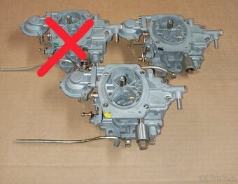 Karburátory EDSR Škoda 105,120,120 LS po repasi