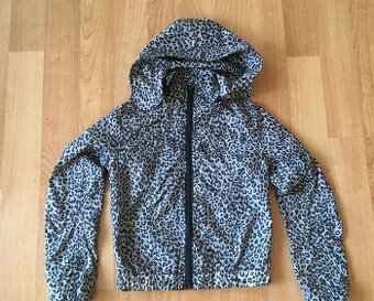 Dívčí šedá větrovka s podšívkou (vel. 152/158)