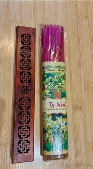 Vonné tyčinky 70 kusů a krabička - orig. Vietnam