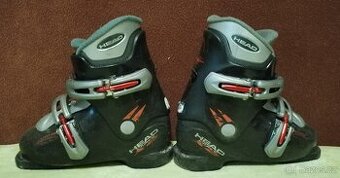 Dětské lyžáky zn. HEAD, uvedená velikost na botě 269 mm