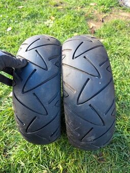 Pneu nové skútr Continental 120/70 + 130/70 - 12