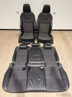 Polokožené sedačky Octavia 3 - TOP STAV - 1