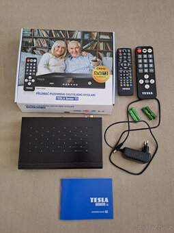 Set top box Tesla senior T2 - dva ovladače, you tube app