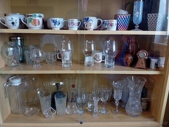 Prodám keramiku, sklenice