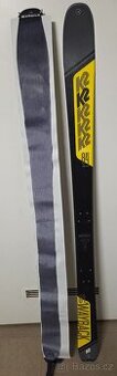 Lyže K2 Wayback, délka 160cm, š 84cm (bez vázání) + st. pásy